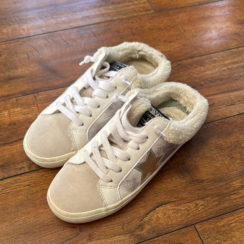Havana Star Sneakers with Faux Fur Lining